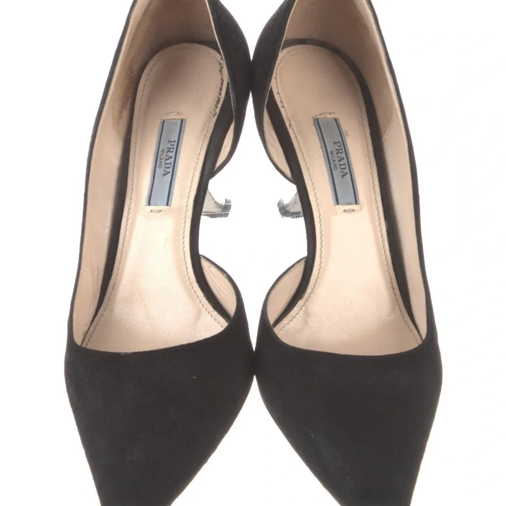Prada D’Orsay Black Women's Heels - Picture 3 of 5